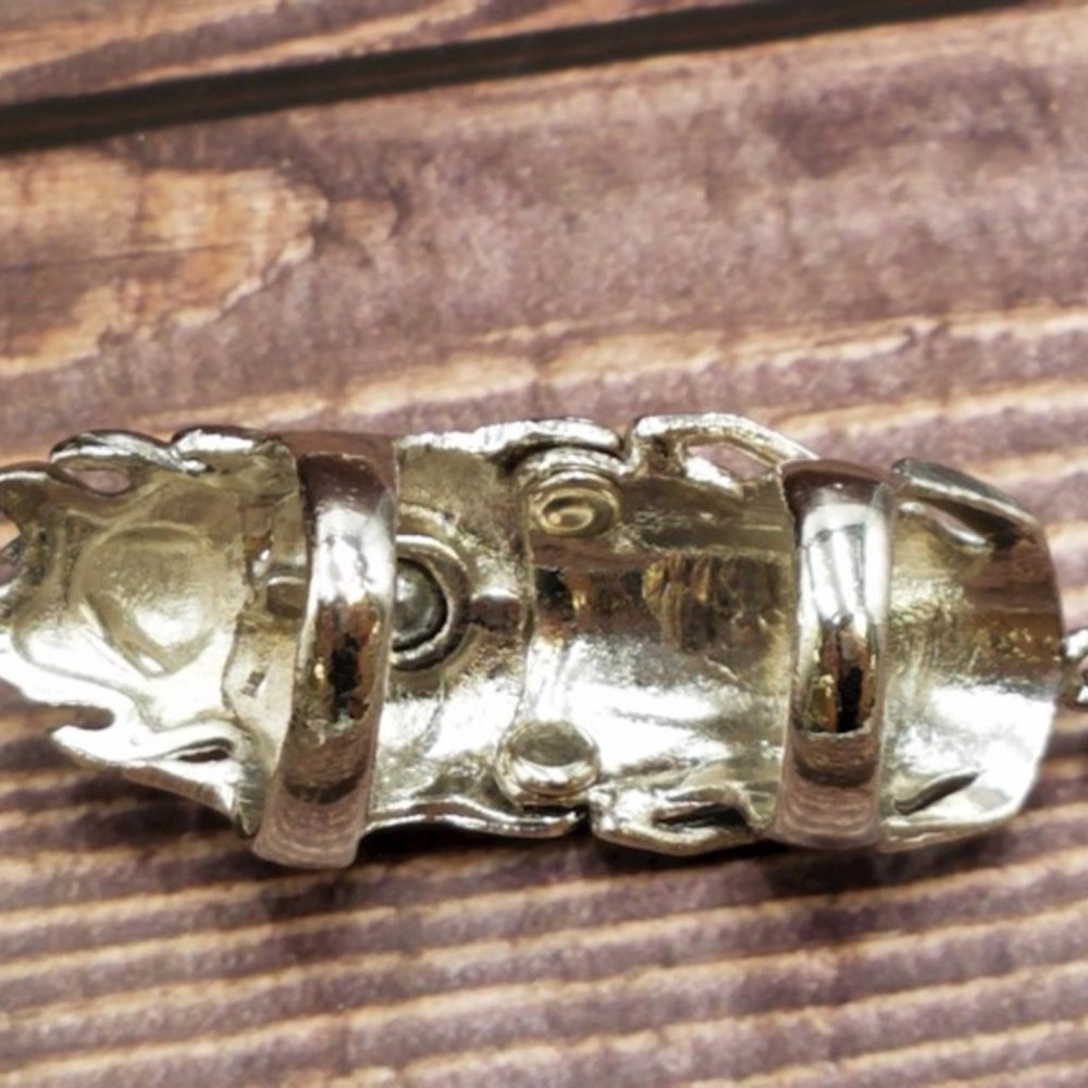 Vongola Steampunk Goth Skull Ring & Skull Bracelet - Picture 7 of 10